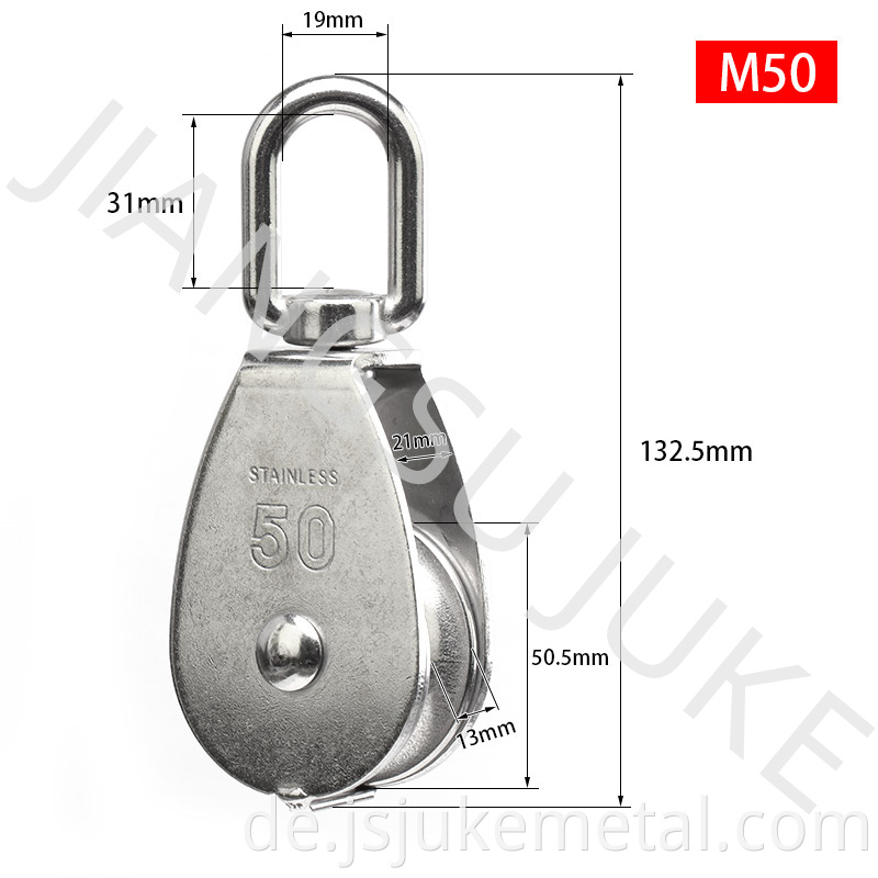 Stainless Steel Single Sheave 5